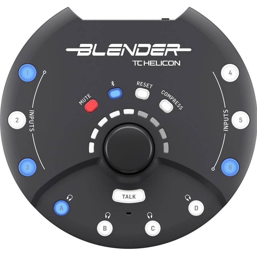 TC Helicon Blender  - интерфейс