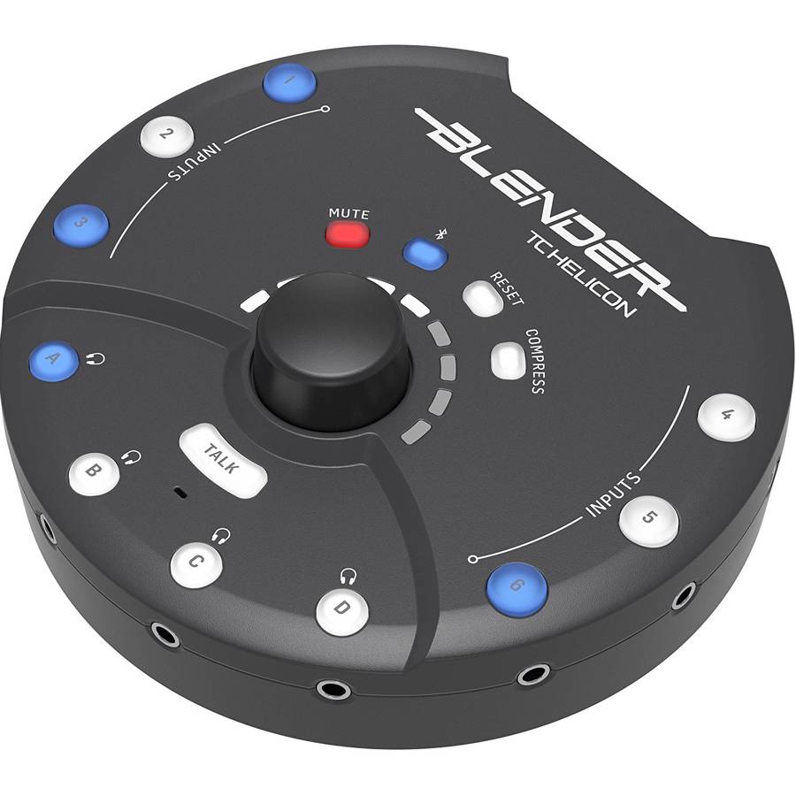 TC Helicon Blender  - интерфейс