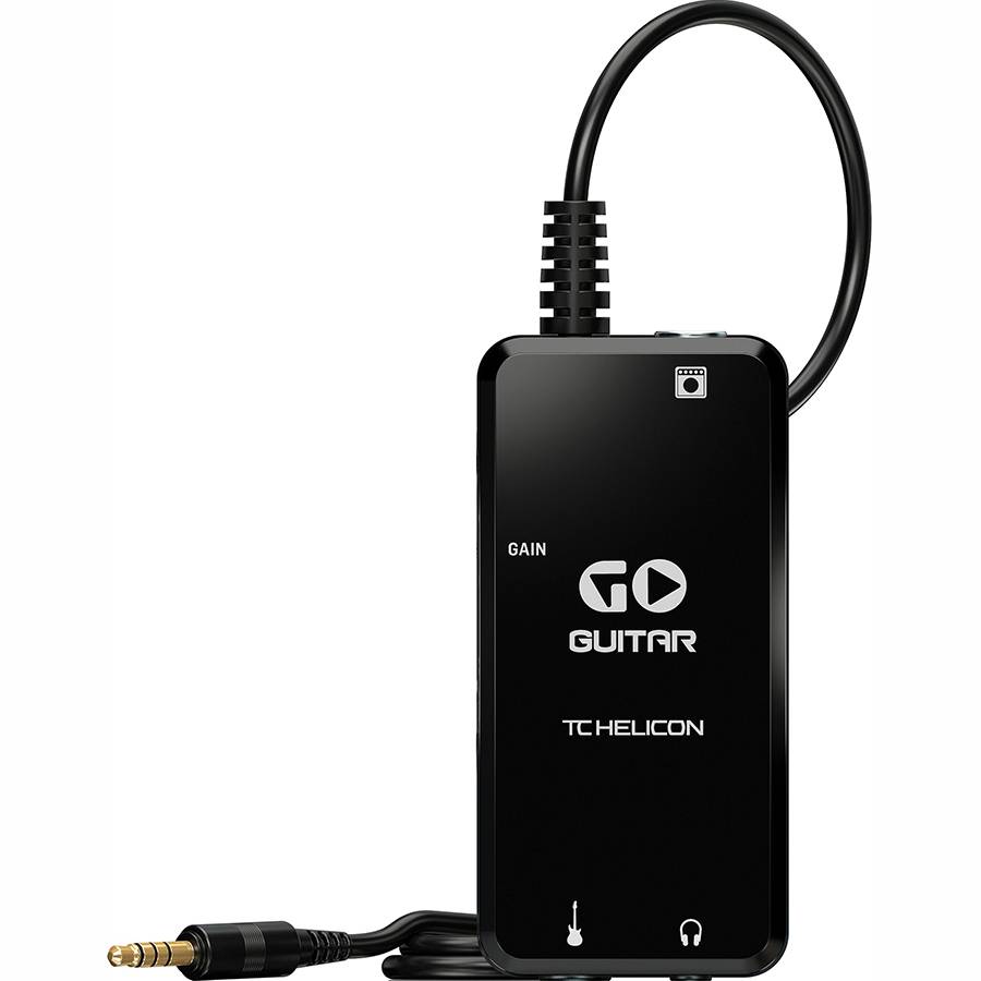TC Helicon Go Guitar - интерфейс