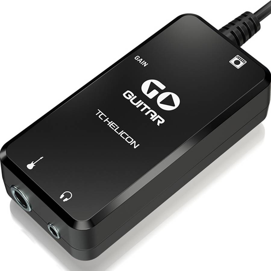 TC Helicon Go Guitar - интерфейс
