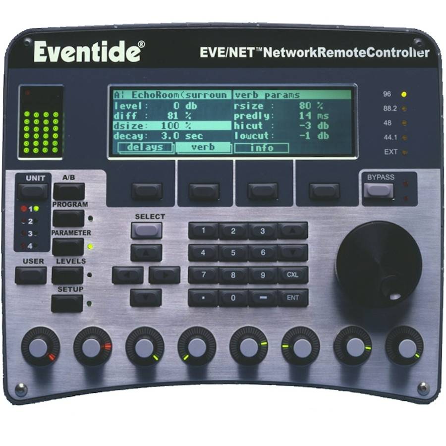 Контроллер для рэковых процессоров Eventide серии H и Orville Eventide EVE/NET NetworkRemoteController