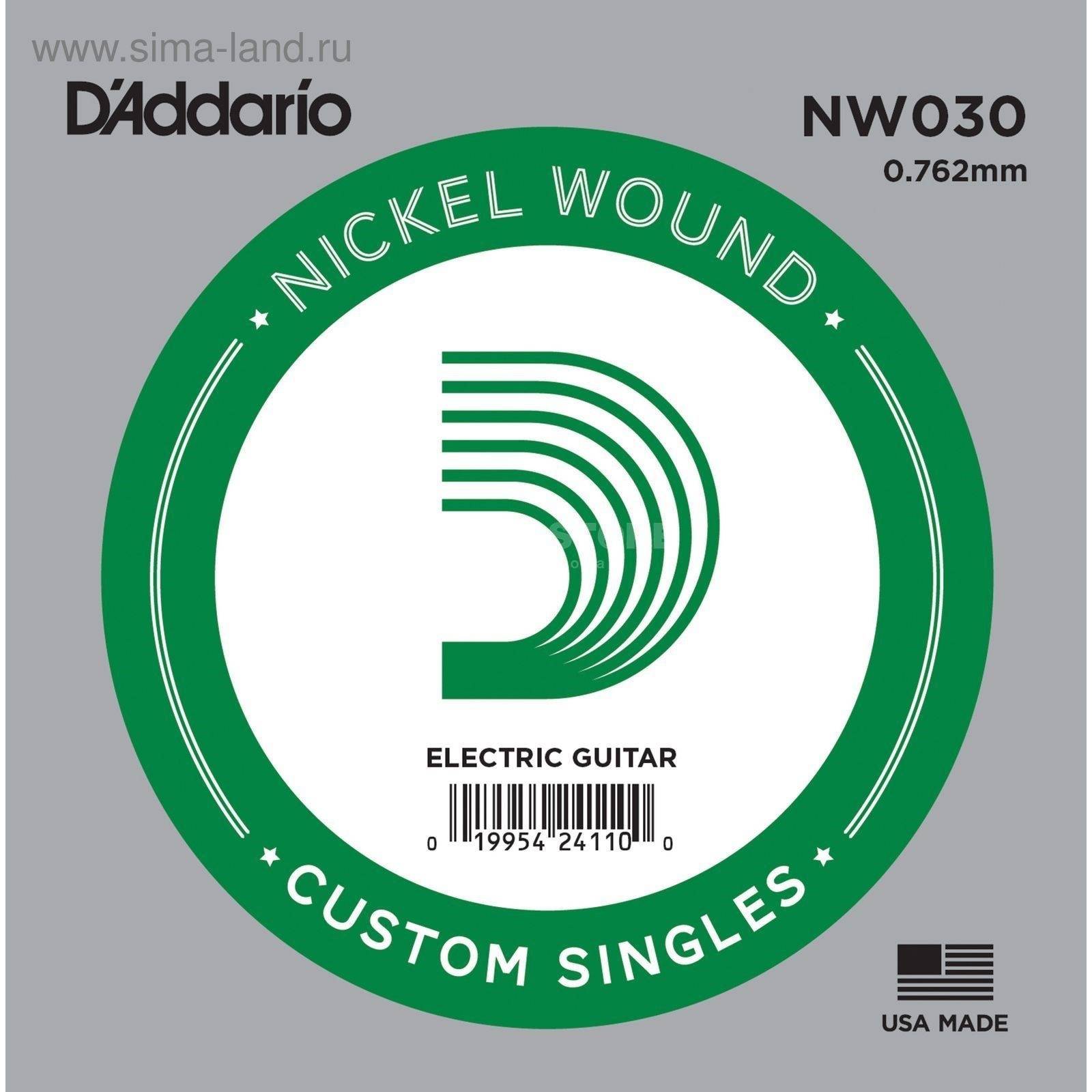 D`Addario NW030 30 - струны