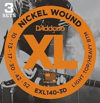 D`Addario EXL140-3D 10-52 - струны