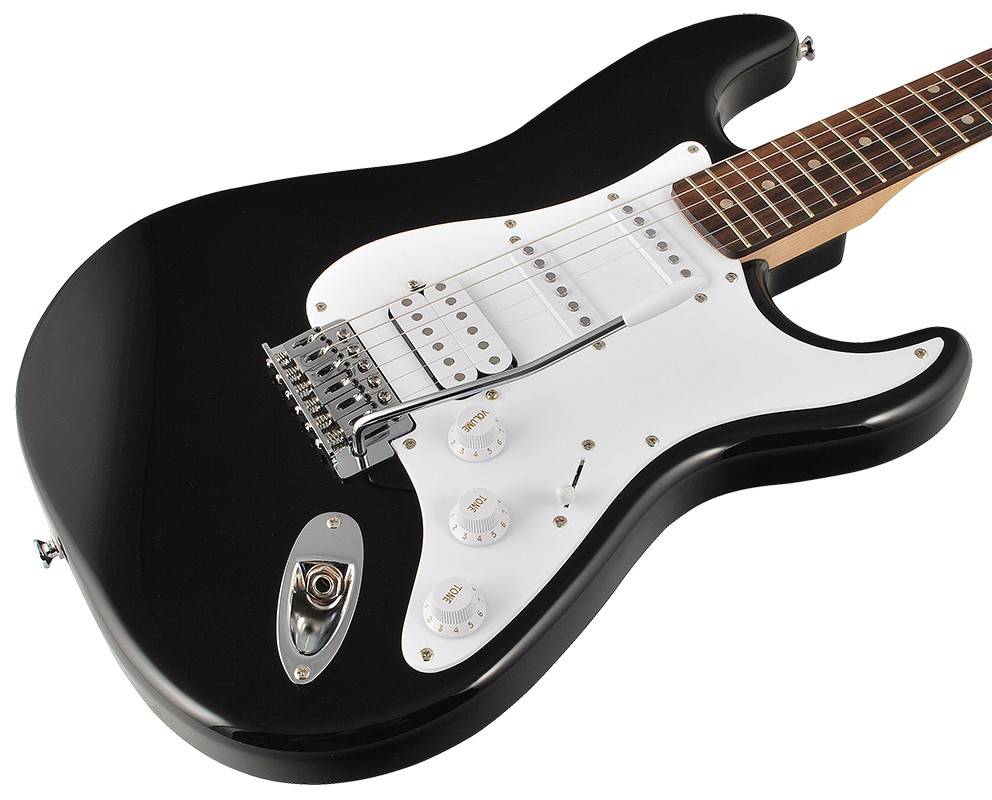 Электрогитара Squier Bullet Stratocaster HSS (Black) - гитара
