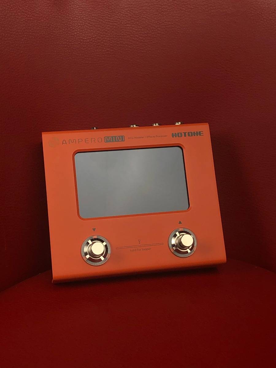 Hotone Ampero Mini MP50OR Guitar Multi Effects Processor Touch Screen Modeling IR Cabinets - гитарный процессор, русский интерфейс, глобальная версия