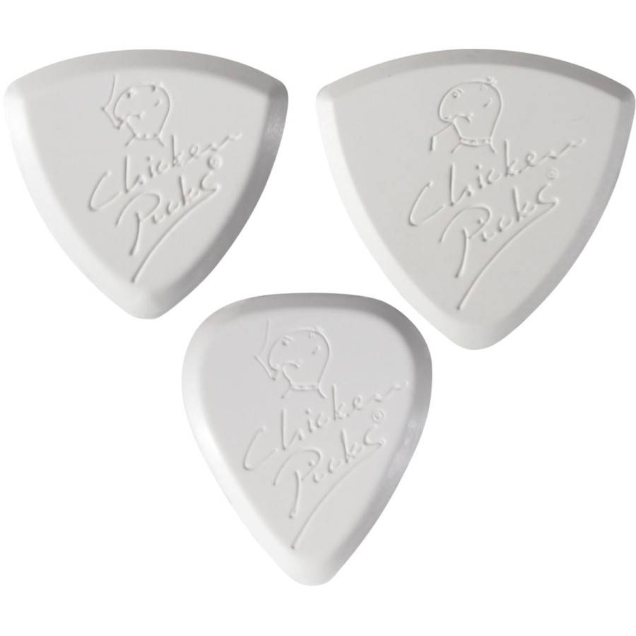 ChickenPicks 3-Pack Variety set for bass - комплект из трех медиаторов - Regular 2.6, Bermuda III 2.7 и Bermuda III XL 2.1