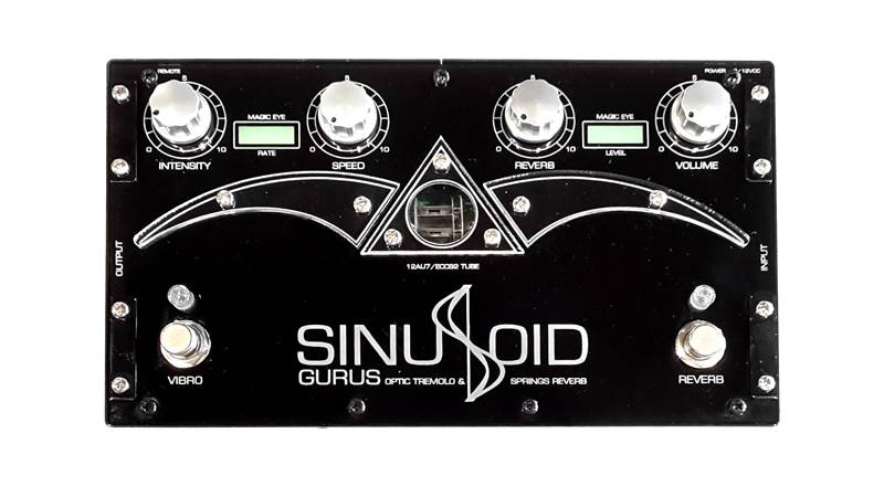 GURUS BOUTIQUE SERIES SINUSOID OPTIC TREMOLO & SPRINGS REVERB - гитарный эффект