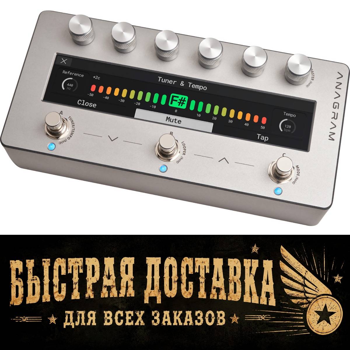 Darkglass Electronics  Anagram Bass Workstation - гитарный эффект мультиэффект