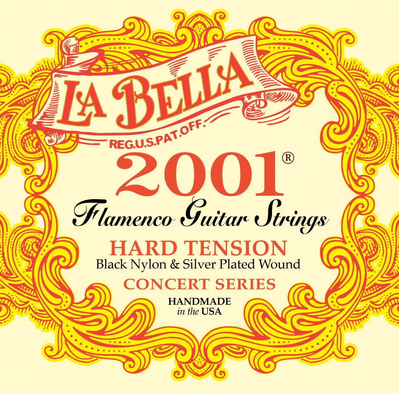 La Bella 2001 Flamenco Hard - струны