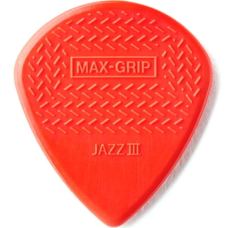 Медиатор Dunlop Nylon Max Grip Jazz Red (1 шт.)