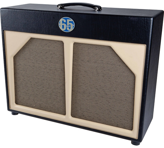 65AMPS Cab 2x12 BLUE G12H30 + Alnico Gold кабинет