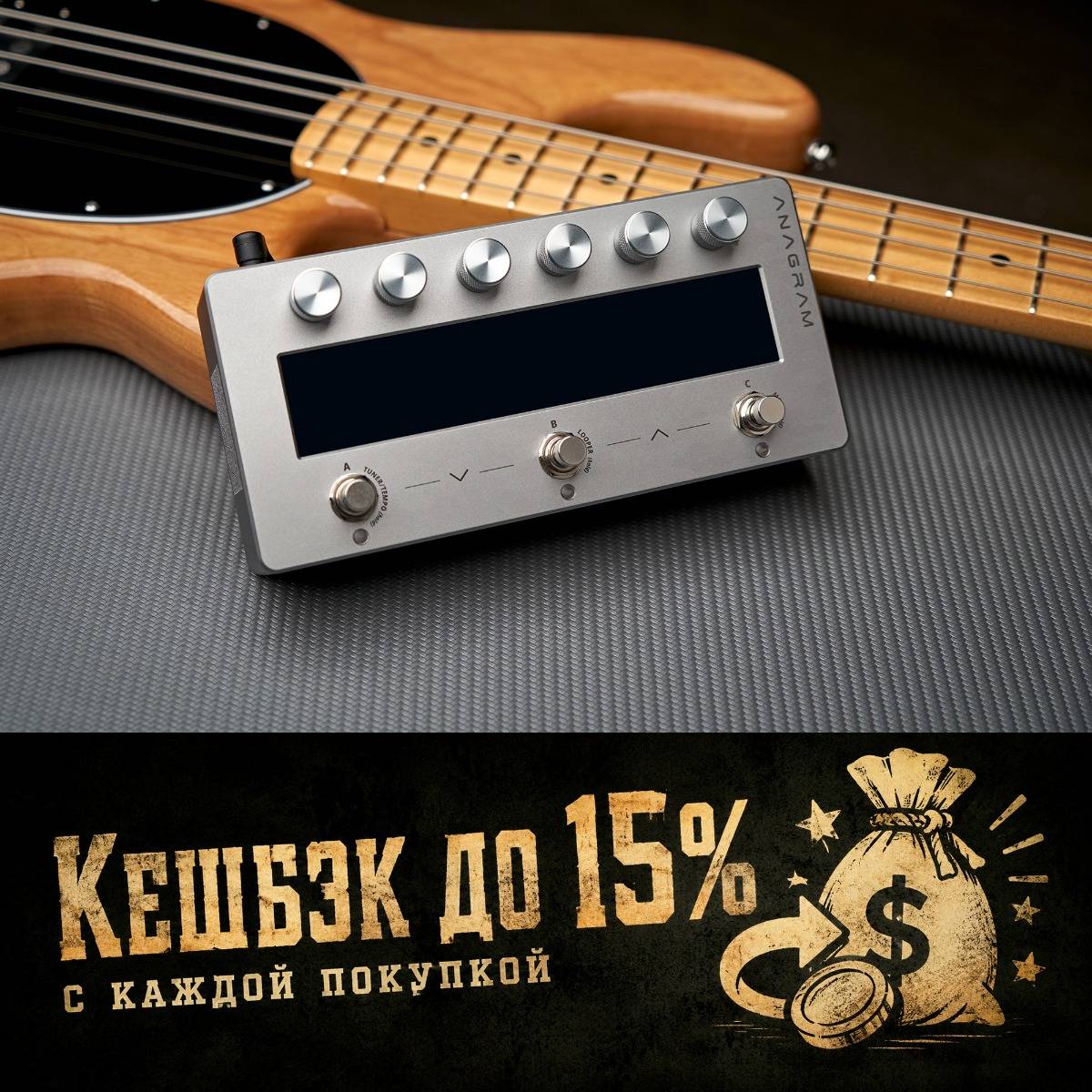 Darkglass Electronics  Anagram Bass Workstation - гитарный эффект мультиэффект