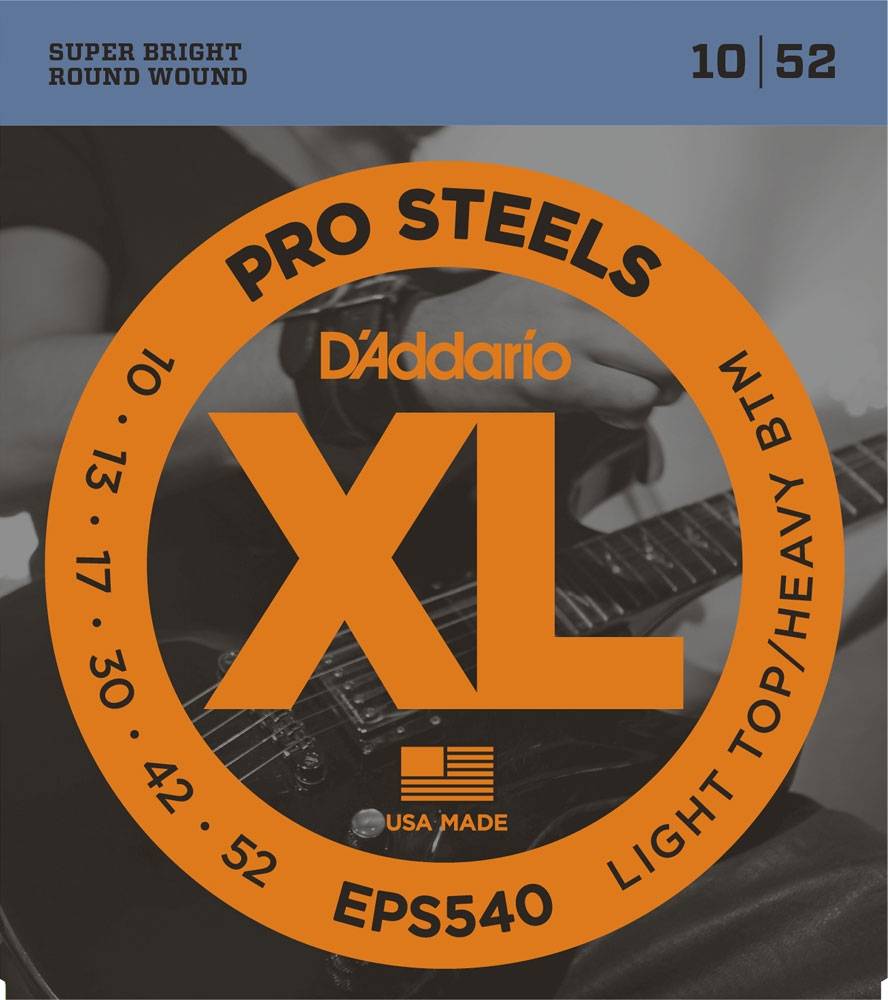 D`Addario EPS540 стальные струны для электрогитары 10-52