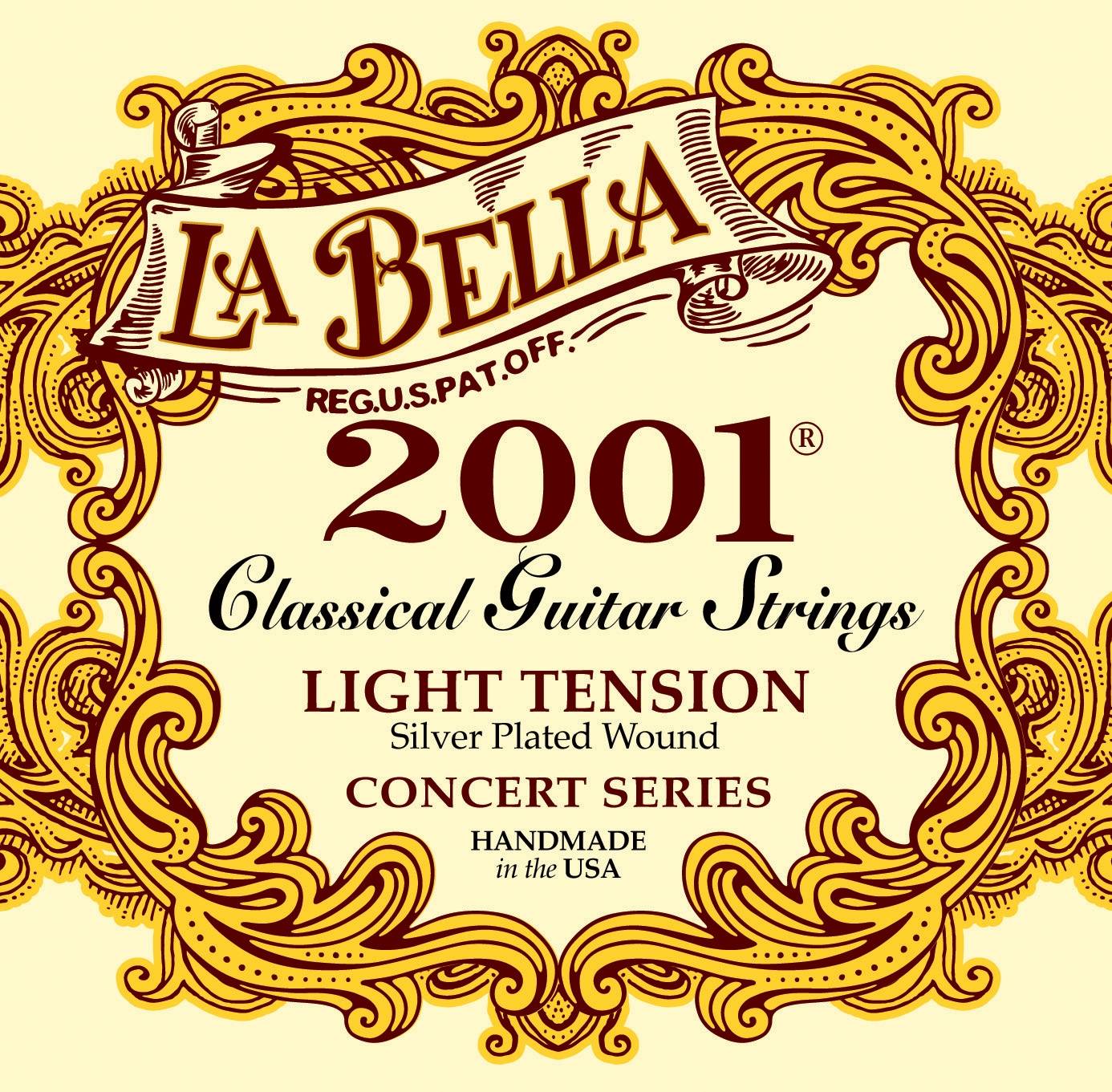 La Bella 2001 Medium Hard - струны