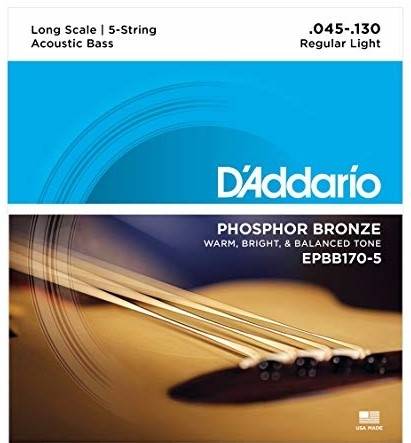 D`Addario EPBB170-5 45-130 - струны