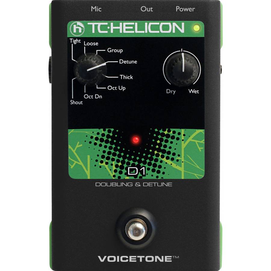 TC Helicon VOICETONE D1 DOUBLING & DETUNE - вокальный эффект