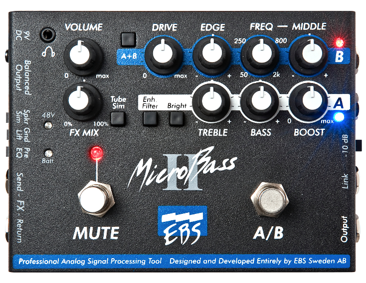 EBS Micro Bass II - басовый эффект