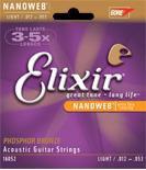 11-52 Elixir Acoustic Phosphor Bronze Nanoweb (Акустическая гитара) - струны