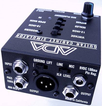 ADA GCS-2 кабинет симулятор - гитарный эффект