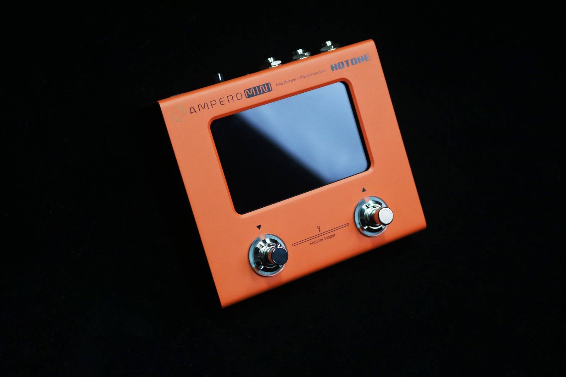 Hotone Ampero Mini MP50OR Guitar Multi Effects Processor Touch Screen Modeling IR Cabinets - гитарный процессор, русский интерфейс, глобальная версия