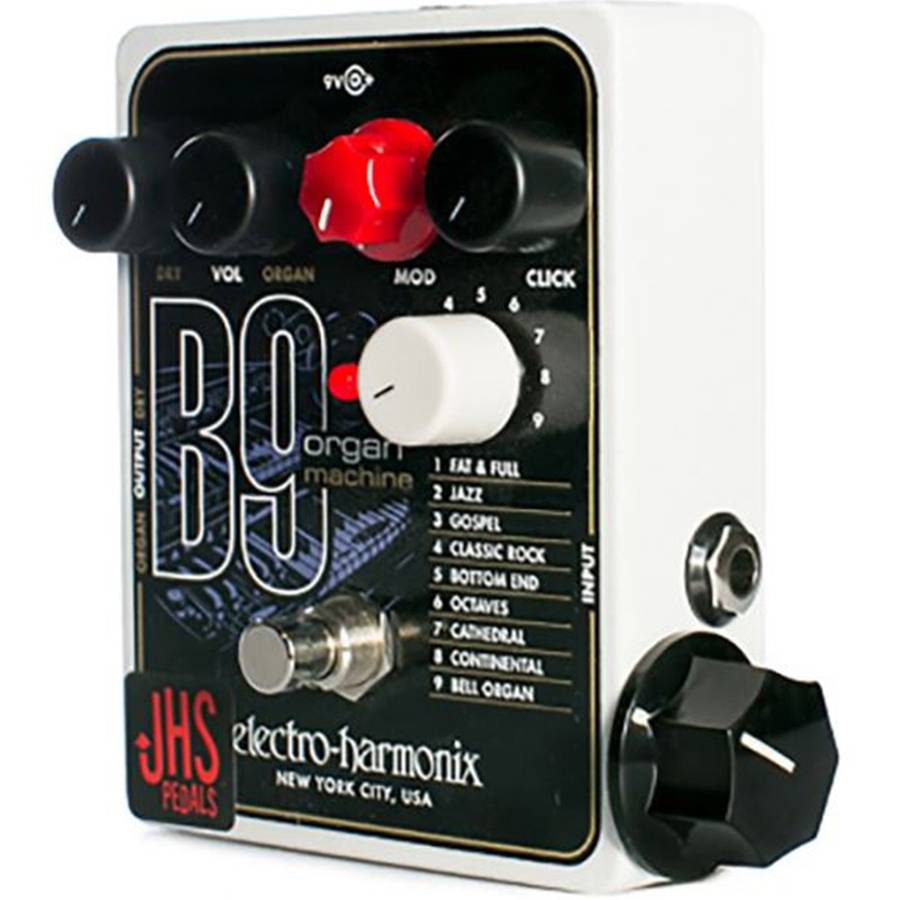 Electro-Harmonix (EHX) B9 organ machine (JHS Pedals Mods - expression knob mod) - гитарный эффект