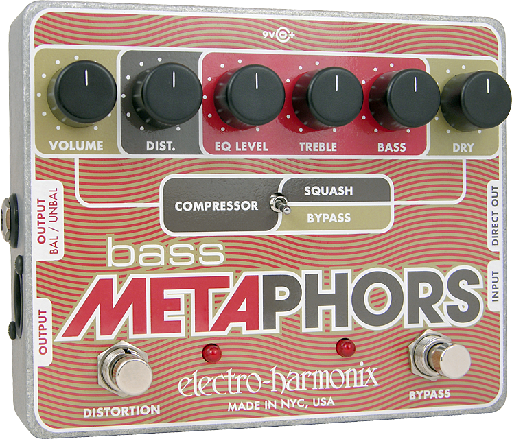 Electro-Harmonix (EHX) Bass Metaphors - басовый эффект