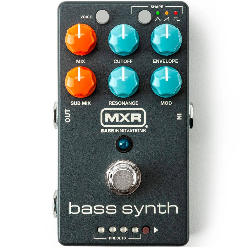 MXR MB301 Bass Synth — басовый синтезатор с субоктавой, envelope-фильтром и пресетами