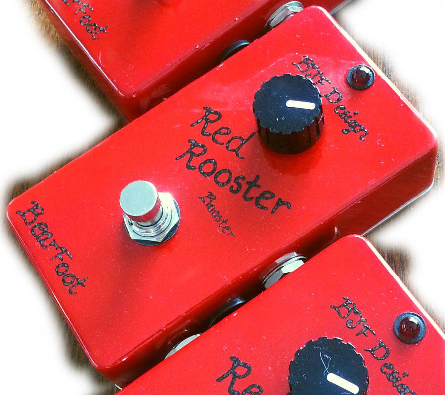 Bear Foot Red Booster Booster 1,2 and 3 - гитарный эффект