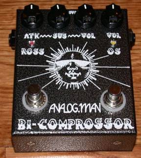 Analog Man BiCompROSSor - гитарный эффект