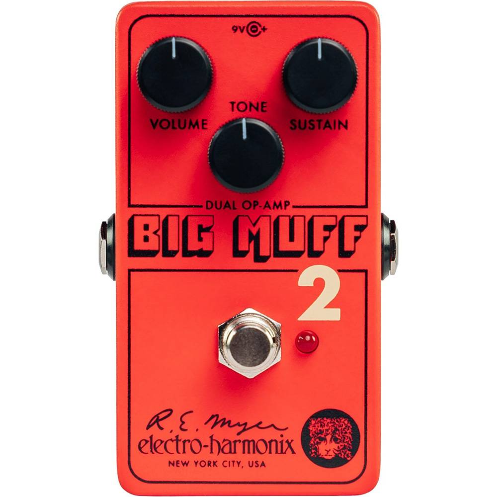 Electro-Harmonix Big Muff Pi 2 — аналоговый Dual Op-Amp Fuzz / Distortion / Sustainer