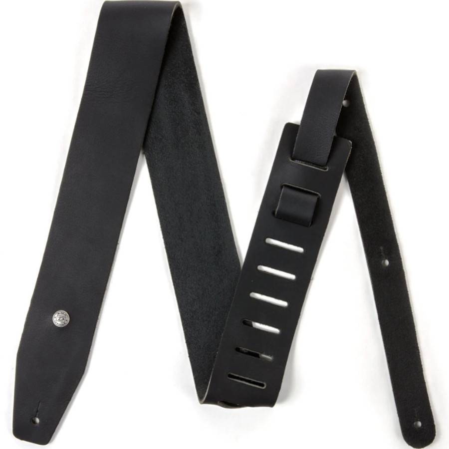Dunlop Belt Leather Black Strap - ремень