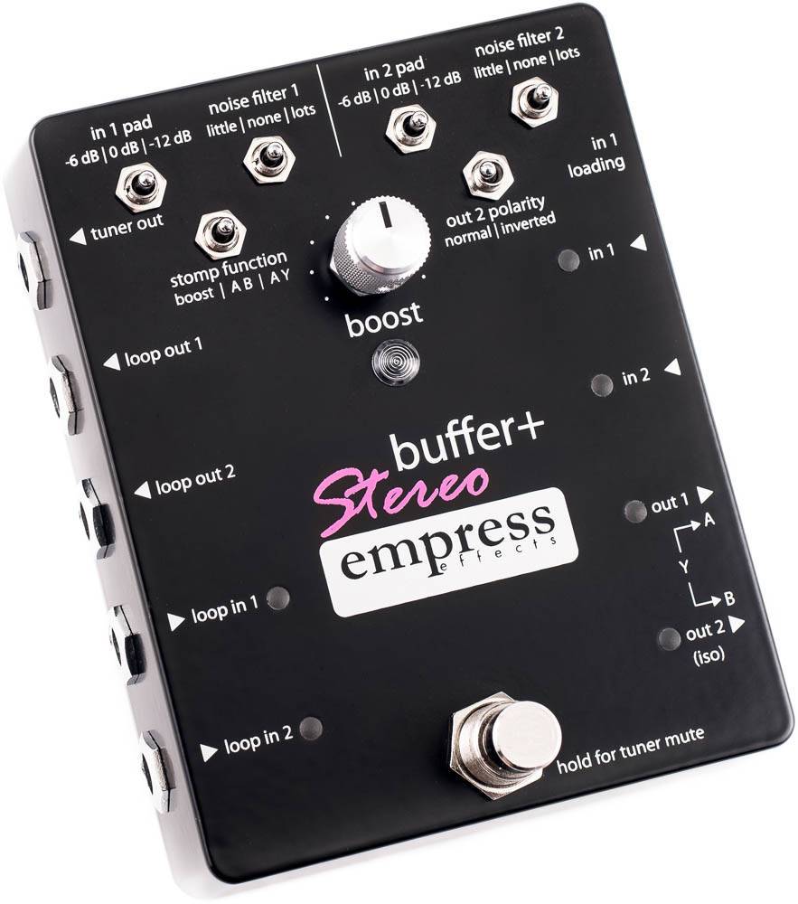 Empress Effects buffer+ Stereo - гитарный эффект