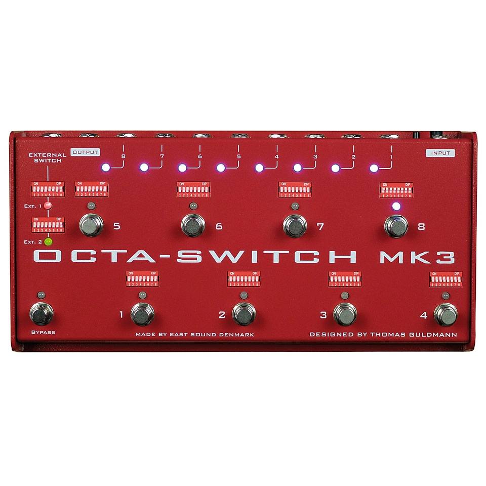 Carl Martin OctaSwitch MK3 - гитарный свитчер - гитарный эффект