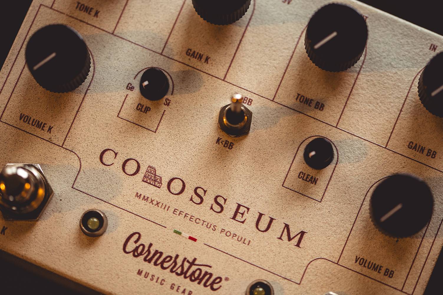 Cornerstone Music Gear Colosseum Double Overdrive - гитарный эффект