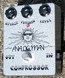 ANALOG.MAN COMPROSSOR - гитарный эффект