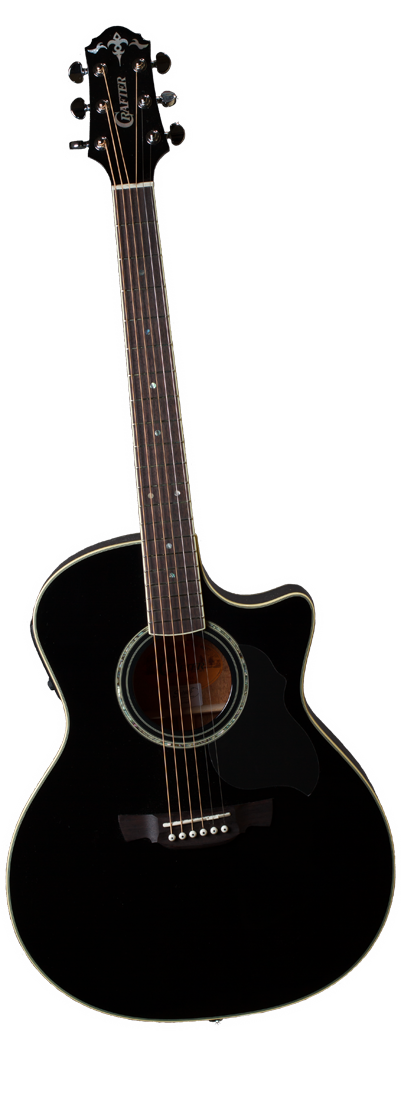 Crafter DE-8/BK - акустическая гитара