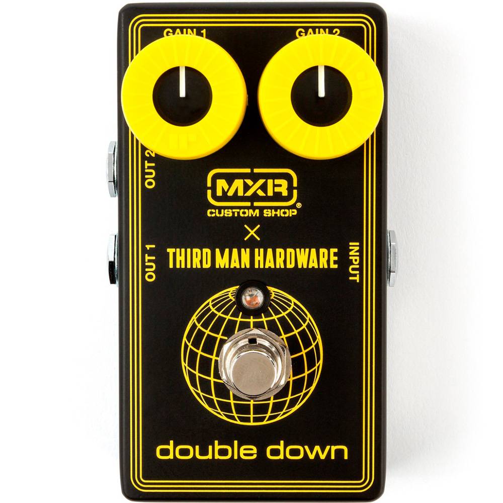 MXR CSP042 x Third Man Hardware Double Down — двойной гитарный бустер с двумя выходами