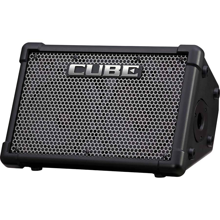 Roland CUBE Street EX - новый стерео усилитель для гитары и вокала 25 Ватт с питанием от батареек с 4 входами