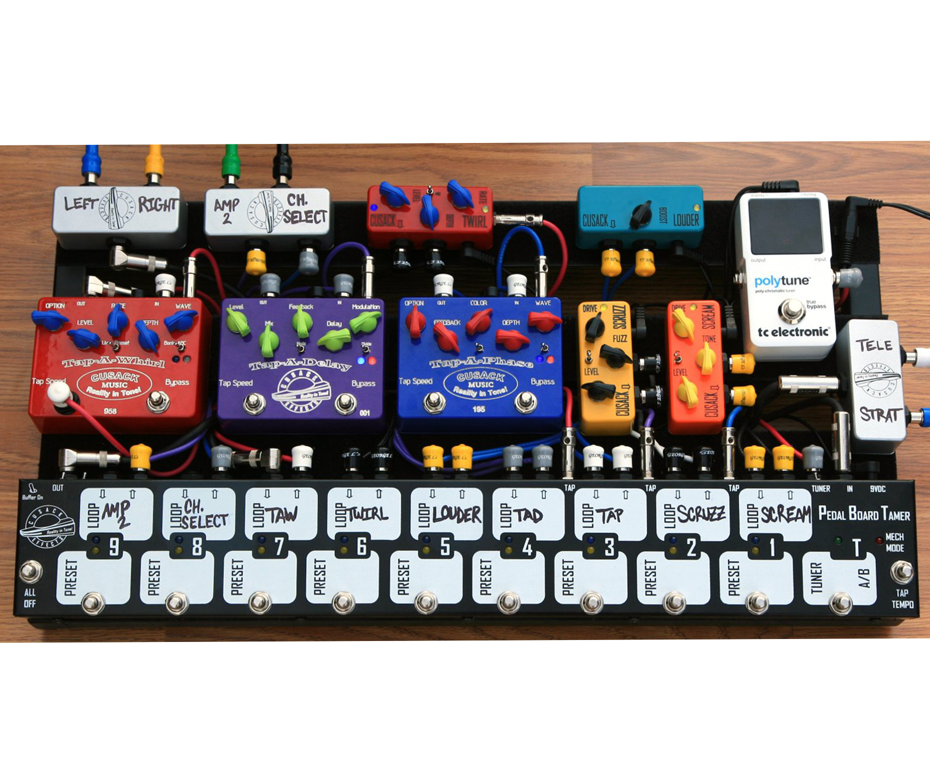 Cusack PBT-9 Looper with Pop Stop - аксессуар для гитары