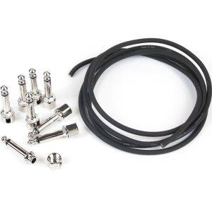 Evidence Audio Monorail Patch Cable Kit (Black) набор для сборки патч кабелей