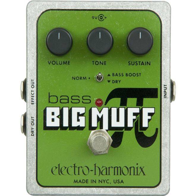 Electro-Harmonix (EHX) Bass Big Muff Pi - бас-гитарная педаль особая версия легендарного фузза
