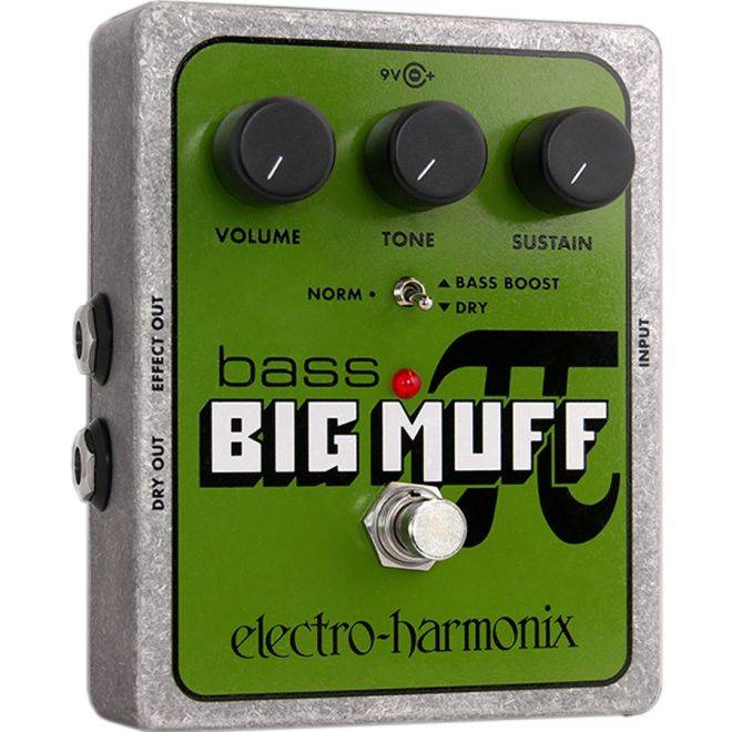 Electro-Harmonix (EHX) Bass Big Muff Pi - бас-гитарная педаль особая версия легендарного фузза