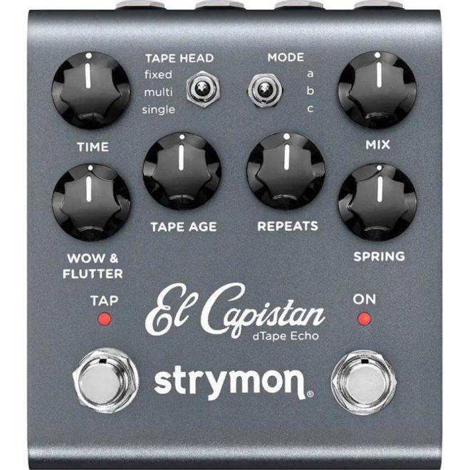 Strymon El Capistan V2 - гитарная педаль обновленная версия сверхпопулярного пленочного эха