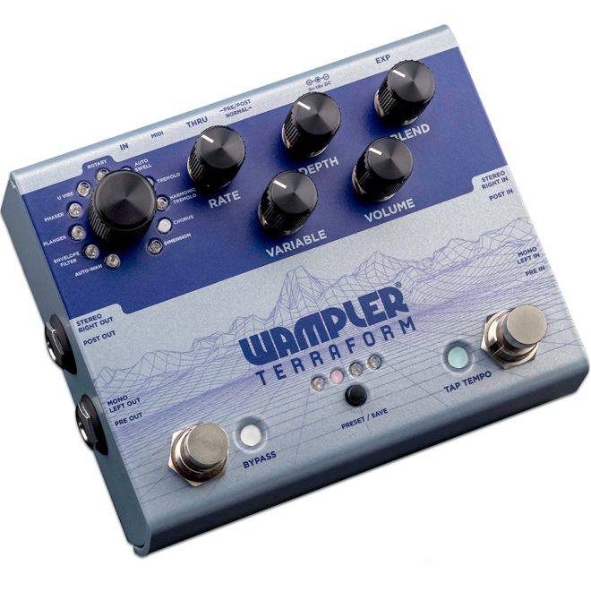 Wampler Terraform - гитарная педаль модуляционный комбайн