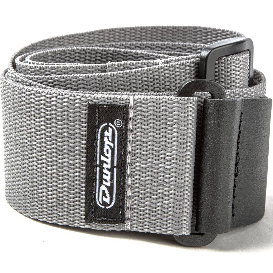 Dunlop D0701GY Poly Strap Gray - ремень для гитары