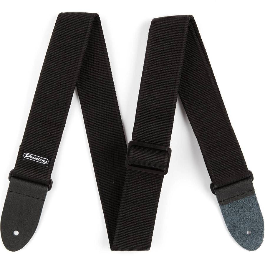 Dunlop D3809BK Classic Black Strap - ремень для гитары
