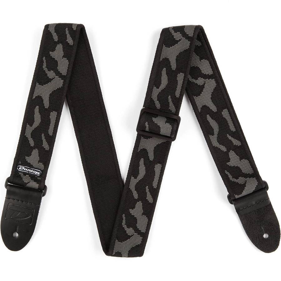 Dunlop D3810GY Classic Cammo Gray Strap - ремень для гитары