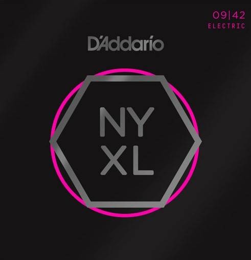 D`Addario NYXL0942 никелированные струны с защитным покрытием для электрогитары 9-42