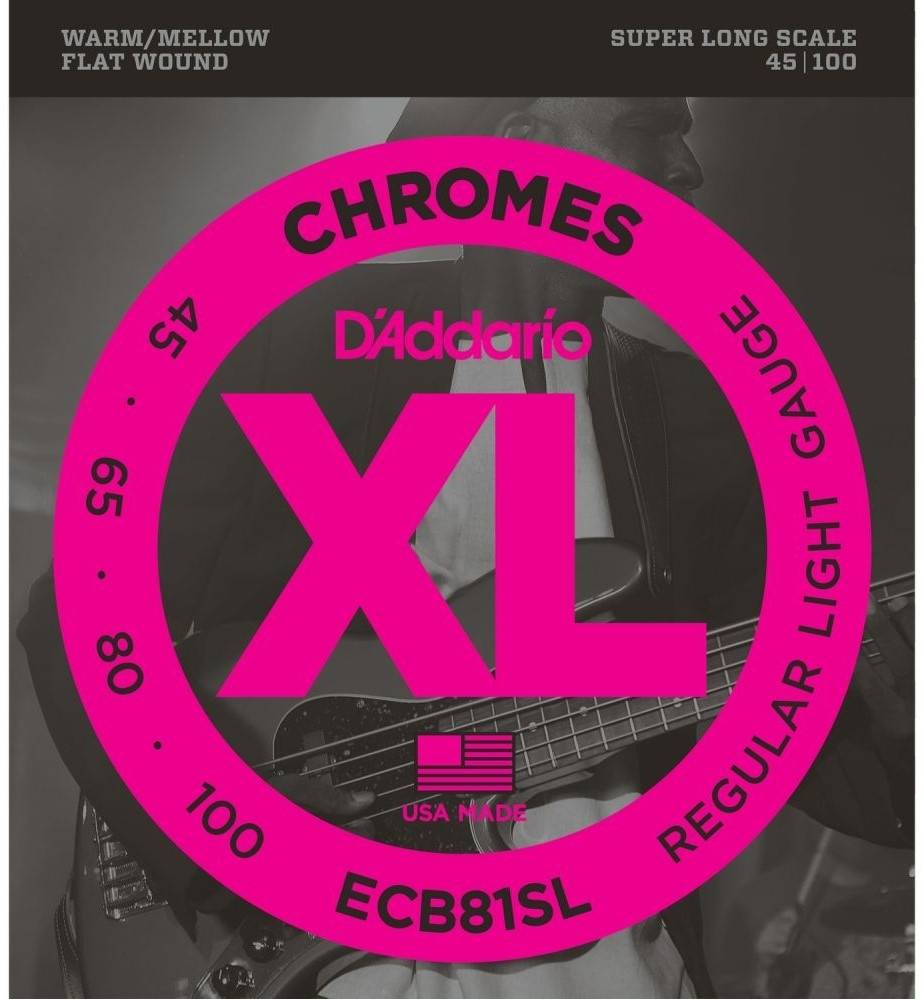 D`Addario ECB81SL 45-100 - струны