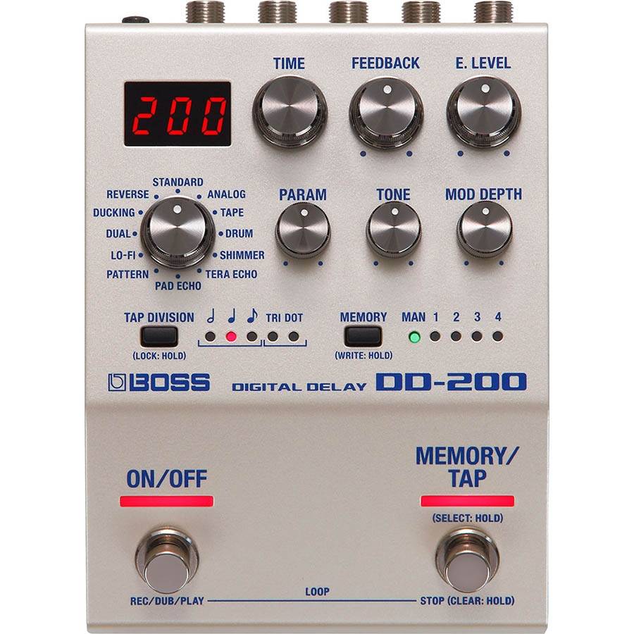 Boss Digital Delay DD-200 - гитарный эффект